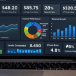 Marketing dashboard