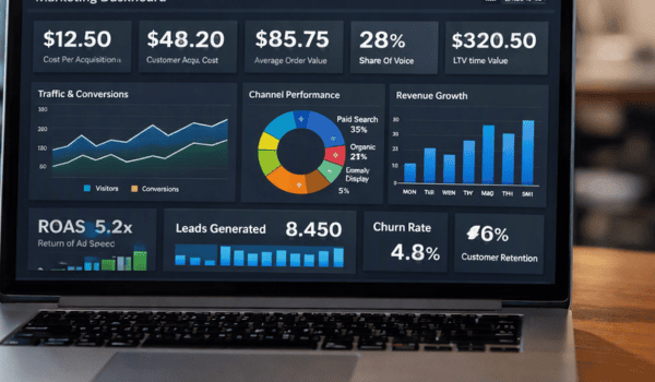 Marketing dashboard