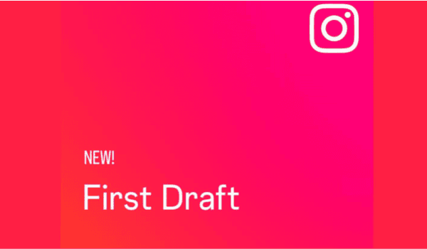 Instagram First Draft