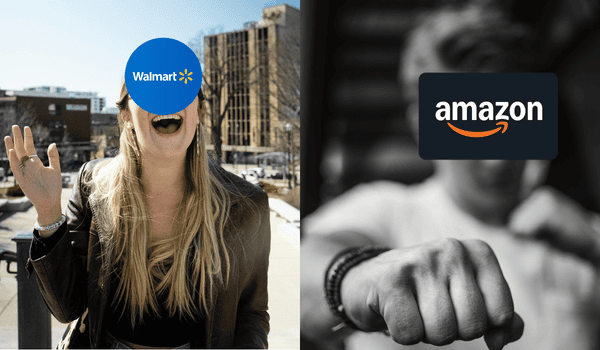 Walmart recibe Agentes IA, Amazon los bloquea
